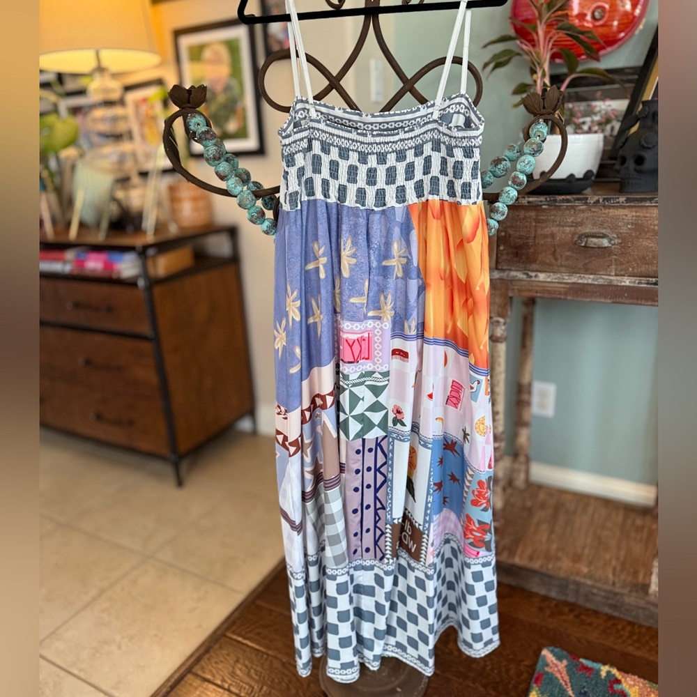 Colorful Maxi Dress - Picture 3 of 13